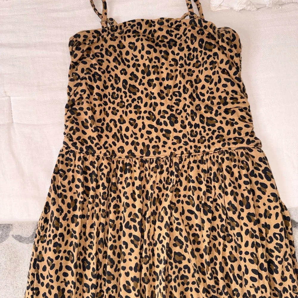 American Eagle Animal Print Viral Jumpsuit - Picture 2 of 6